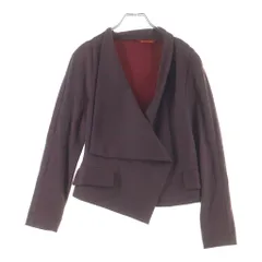 Vivienne Westwood Red Label (ヴィヴィアンウエストウッドレッドレーベル) ピンストライプ 変形クロップドウールジャケット レッド 16-01-432007のサムネイル