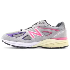 New Balance (ニューバランス) ×KITH × UNITED ARROWS & SONS 990V4 キス ユナイテッドアローズ&サンズ 990V4 M990KT4 ローカットスニーカー グレー US9/27cmのサムネイル
