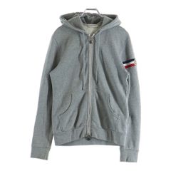 gucci様専用 MONCLER ジップアップパーカー グレー メンズMサイズ