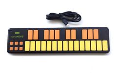 接続確認のみ・モスグリーン】KORG nanoKEY Fold折りたたみ式鍵盤