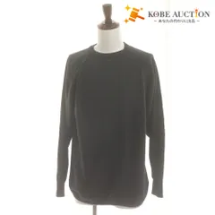 ■ エストネーション ESTNATION ニット 長袖 トップス 丸首 綿 コットン100% サマーニット 春 メンズ L グレーのサムネイル