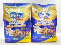 【新品】2個セット！銀のスプーン 1.1kg 成猫 ◆賞味期限 2026年10月のサムネイル