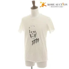 ■ lucien pellat-finet ルシアンペラフィネ 半袖Tシャツ トップス スカル ドクロ柄 メンズ M 白 ホワイトのサムネイル
