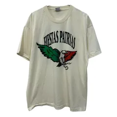 ～90s メキシコ製 FRUIT OF THE LOOM 半袖 プリントTシャツ XL アイボリー フルーツオブザルーム 90年代 カトリック 夏物 a805-6856のサムネイル