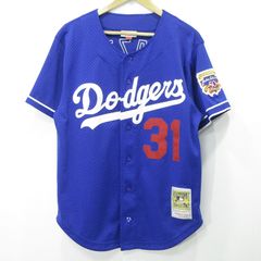 Mitchell&Ness ドジャース マイク・ピアザ ユニフォーム #31 - メルカリ