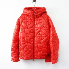 未使用 メンズ ルイ ヴィトン Louis Vuitton モノグラムフラワーキルテッド ダウンジャケット 48 レッド┃//ブルゾン【2400014999129】のサムネイル