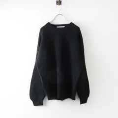 定番 クリスタセヤ Cristaseya 和紙ペーパーセーター 3Yarn ニットセーター XL ブラック／トップス 長袖【2400014980684】のサムネイル