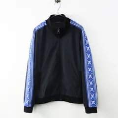 2023AW ルイ ヴィトン LOUIS VUITTON LV フェアアイル ストライプ ナイロントラックスーツ L ブラック┃//ジャケット【2400014999242】のサムネイル