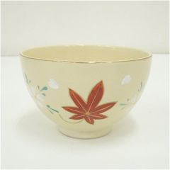 美濃雅山窯造 中島正雄 志野茶碗（共箱） 茶道 抹茶 おしゃれ 抹茶茶碗