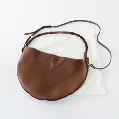 美品 マッシモドゥッティ Massimo Dutti レザー 2WAY ショルダーバッグ/ブラウン 牛革 ポシェット クロスボディ【2400030103166】のサムネイル