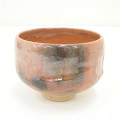 美濃雅山窯造 中島正雄 志野茶碗（共箱） 茶道 抹茶 おしゃれ 抹茶茶碗