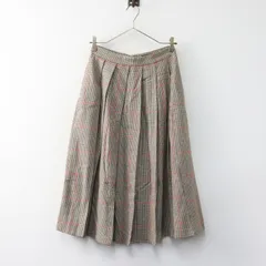マックスアンドコー MAX&Co チェックロングプリーツスカート 40/ベージュ系 MaxMara マックスマーラ【2400014969092】のサムネイル