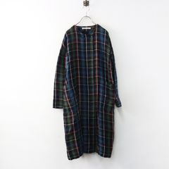ヴラスブラム リネン ガーゼ チェック ワンピース ドレス - メルカリ