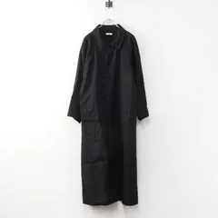 フォグリネンワーク fog linen work リネンロングコート＼ブラック ジャケット 羽織り【2400014991239】のサムネイル