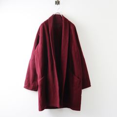 STUDIOS ステュディオス ウール ノーカラーコート 日本製 X3348 - メルカリ