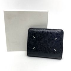 Maison Margiela 三つ折り財布 ネイビー - メルカリ