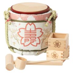 ミニ鏡開きセット 寿 花柄 6個セット - メルカリ