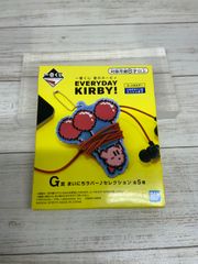 별의 커비 이치 반 쿠지 EVERYDAY KIRBY! G상 붙잡아! 마이치 고무 선택 코드 홀더 B