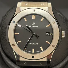 ΩNA6087 大人気! HUBLOT ウブロ 511.NX.1171.LR クラシックヒュージョン デイト 裏スケルトン メンズ 電子ギャランティ 箱付きのサムネイル