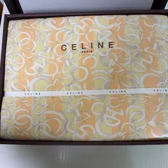 【未使用】CELINE セリーヌ 合繊肌掛けふとん シングルサイズ ベージュ 西川産業 日本製のサムネイル