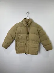 S00799｜SUGAR CANE｜シュガーケーン｜ダウンジャケット｜ベージュ｜ダックダウン｜フェザー｜中綿ジャケット｜アウター｜メンズM｜東洋エンタープライズ｜アメカジ｜ワーク｜古着｜USA古着｜Y2K｜90S｜ヴィンテージ｜フォロー割｜今期トレンドのサムネイル