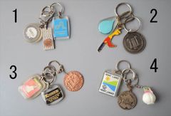 681【50個!】ヴィンテージ フランス フレンチ キーホルダー - メルカリ