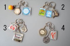 701【50個】ヴィンテージ フランス フレンチ キーホルダー まとめ売り 