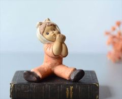 vintage baby ❀ かわいい笑顔の お座り ベイビー - メルカリ