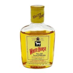 WhiteHorse　スコッチウイスキー　未開封 WHITE HORSE 190ml 未開栓 スコッチウイスキー - メルカリ
