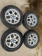 TERIOS KID テリオスキッド NR979 アルミホイール シルバー 4本 タイヤおまけ 中古のサムネイル