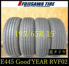 【E445】E◆送料無料◆2025年製造 約8~8.5部山◆Good'YEAR EfficientGrip RVF02◆195/65R15◆4本 26103253 のサムネイル