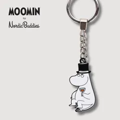 【匿名配送料込】ムーミン ビッグキャラクター キーリング / ムーミンパパ / ノルディックバディズのサムネイル