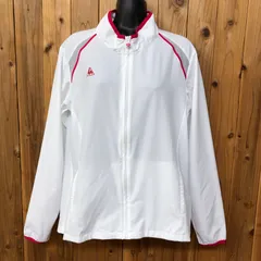 le coq sportif ルコック レディースO(LL)  クロスジャケット 薄手のウィンドブレーカー トレーニングジャケットのサムネイル