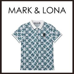 新品☆29,700円 MARK＆LONA バックロゴ半袖ポロシャツ 白黒38 M - メルカリ