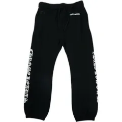 Size【L】 CHROME HEARTS クロム・ハーツ SCROLL LAB SLIT POCKET SWEAT PANTS BLACK スウェットパンツ 黒 【中古品-非常に良い】 30009688のサムネイル