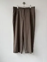 Zanella イタリア製 ワイド スラックス 35インチのサムネイル