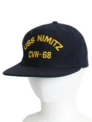 【お得なクーポン配布中!】 デッドストック 80s USA製 ニューエラ US NAVY 刺繍 ベースボール キャップ フリーサイズ 帽子 ヴィンテージ 軍物 トラッカー ミリタリーのサムネイル