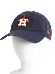 ニューエラ アストロズ ベースボール キャップ フリーサイズ / 帽子 MLB オフィシャル 9TWENTY 大リーグ メジャーリーグ コットン ネイビー