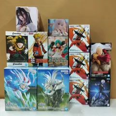 【D40396】プライズフィギュア まとめ売り 僕のヒーローアカデミア 初音ミク オーバーロード ウマ娘 呪術廻戦 NARUTO 魔女の旅々 等まとめ