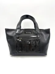 SEE BY CHLOE シーバイクロエ エナメル デカロゴ トートバッグ　②のサムネイル