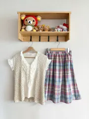 日本ヴィンテージ 森ガール はぐみ すずこ ヒッピー 蒼井 優 レイヤード コーディネートセット