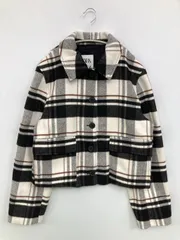 ZARA ザラ ショートコート USA M ホワイト レディース