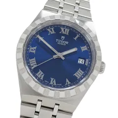 チューダー チュードル TUDOR ロイヤル 28500 時計 メンズ ブランド デイト 自動巻き AT ステンレス SS シルバー ブルー 磨き済み 【中古】のサムネイル