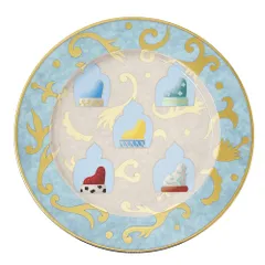 ブルガリ BVLGARI 食器 レディース メンズ ブランド ローゼンタール ウォールプレート 陶磁器 ライトブルー 水色 30cm 洋食器 お皿 大皿 絵皿 おしゃれ 【中古】のサムネイル
