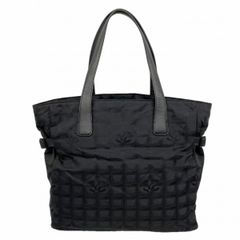 CHANEL ニュートラベルライン GM トートバッグ　A4収納　ブラック CHANELシャネル ニュートラベルラインGM トートバッグ 黒A4収納 大容量
