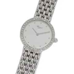 ショパール Chopard 時計 レディース ブランド クラシック ダイヤモンド クオーツ QZ 750WG ホワイトゴールド WG無垢 10/5911 シルバー ホワイト 磨き済み 【中古】のサムネイル