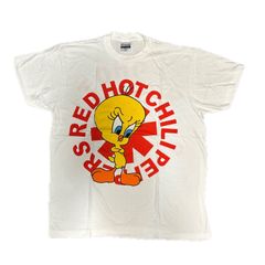 ✨エル【新品】レッドホットチリペッパーズ トゥイーティー Tシャツ L