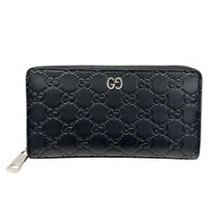 GUCCI グッチ シマレザー ラウンドファスナー ドリアン 長財布