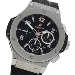 ウブロ HUBLOT ビッグバン 301.SX.130.RX 時計 メンズ ブランド クロノグラフ デイト 自動巻き AT ステンレス SS ラバー 磨き済み 【中古】のサムネイル