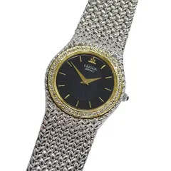 セイコー SEIKO クレドール 4N70-0170 時計 レディース ブランド ダイヤモンド クオーツ QZ 18KTベゼル ステンレス SS 磨き済み 【中古】のサムネイル